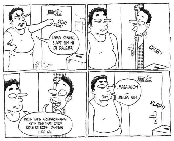 kumpulan komik strip dijamin ngakak