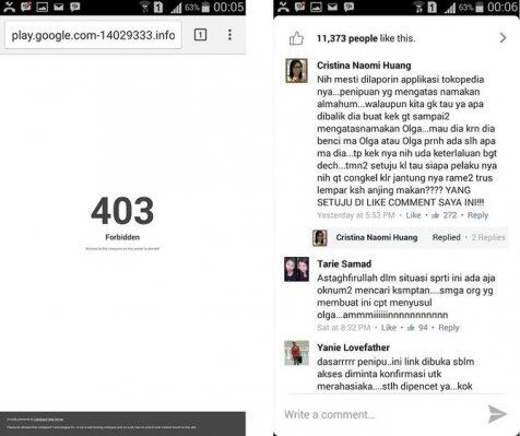 Tokopedia Diguncang Iklan Palsu Soal Video Wasiat Olga Syahputra