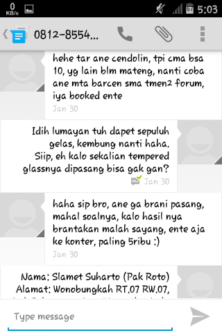 SURAT TERBUKA UNTUK ALEN NUR SAPUTRA a.k.a isenk0123 no. Hp 081285542075 ZENFONE 4