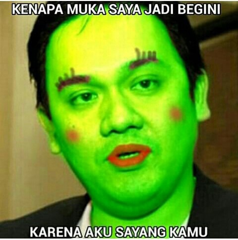 Kumpulan Meme Karena Aku Sayang Kamu