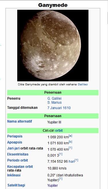 NASA: Bulan Terbesar Planet Jupiter Punya Laut