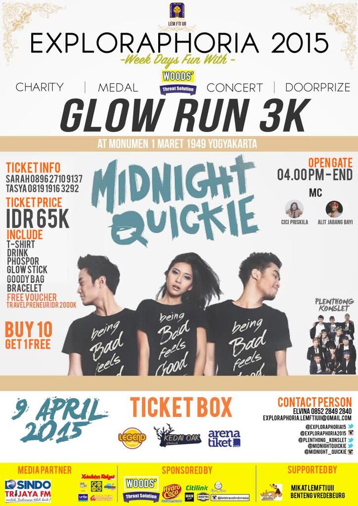 EXPLORAPHORIA 2015 - GLOWRUN 3K With Special Peformance MIDNIGHT QUICKIE!
