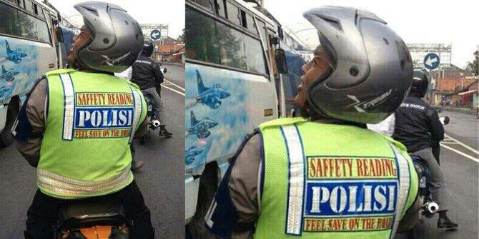 Seragam Salah Tulis, Polisi di-Bully di Media Sosial