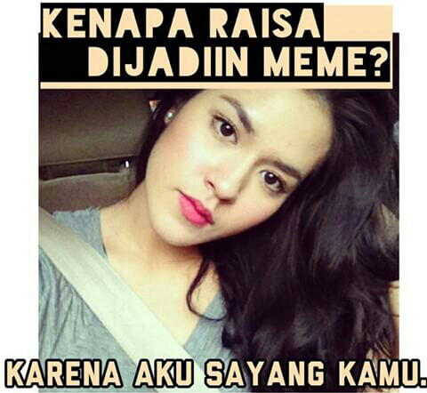 Kumpulan Meme Karena Aku Sayang Kamu