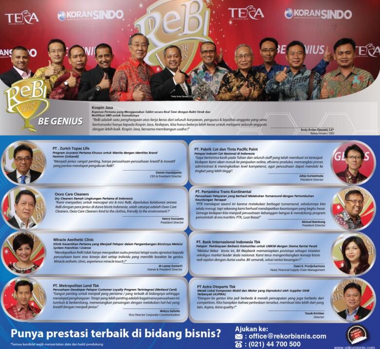 Rekor Bisnis team