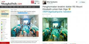 Benarkah Ini Foto Penghormatan Terakhir Dokter kepada Olga Syahputra?