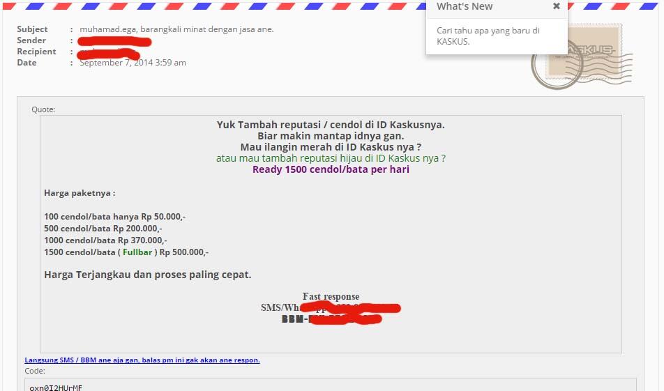 Bener apa Hoax Iklan-iklan promosi jual cendol yang suka di PM itu?