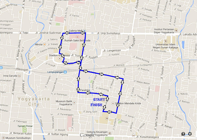 &#91;Event&#93; Color Fun Run &quot;Blue Run&quot;, 12 April, Mandala Krida Yogyakarta
