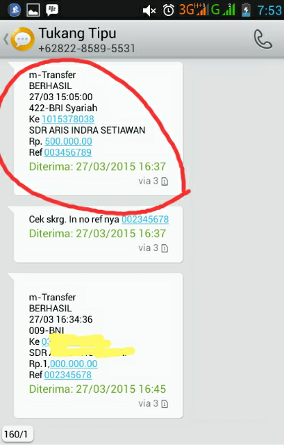 Penipuan JualBeli Camera di *LX semakin jadi ! &#91;Korban&#93;