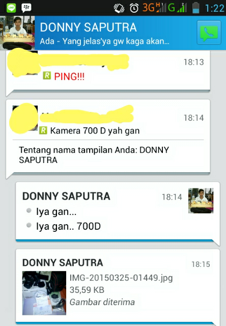 Penipuan JualBeli Camera di *LX semakin jadi ! &#91;Korban&#93;