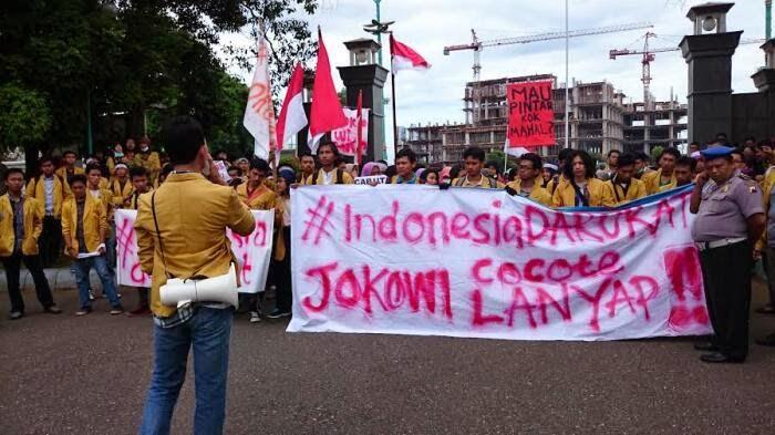 Rakyat Minta Jokowi Segera Diturunkan