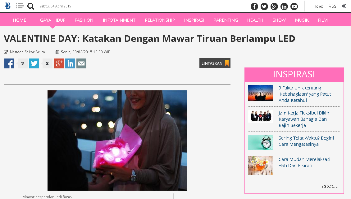 &#91;Trooopers&#93; Feedback dan Testimonial Ledi Rose, Mawar Berpendar 