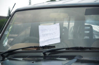 Catatan Gokil Saat Anda Salah Parkir