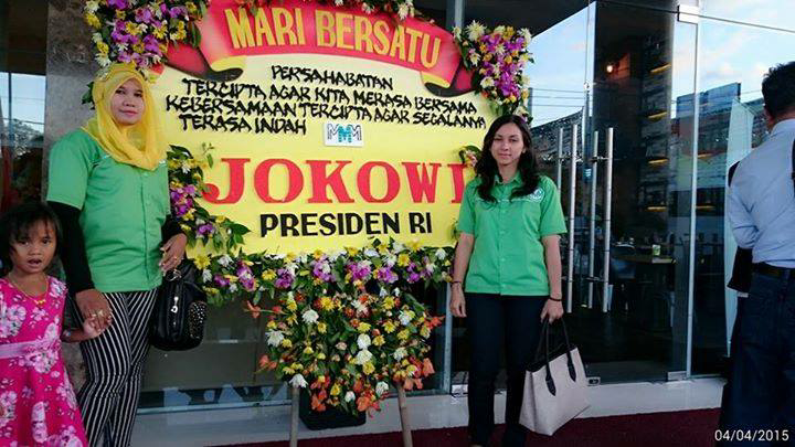 Presiden Jokowi dan Menteri Koperasi ucapkan selamat untuk member MMM Indonesia