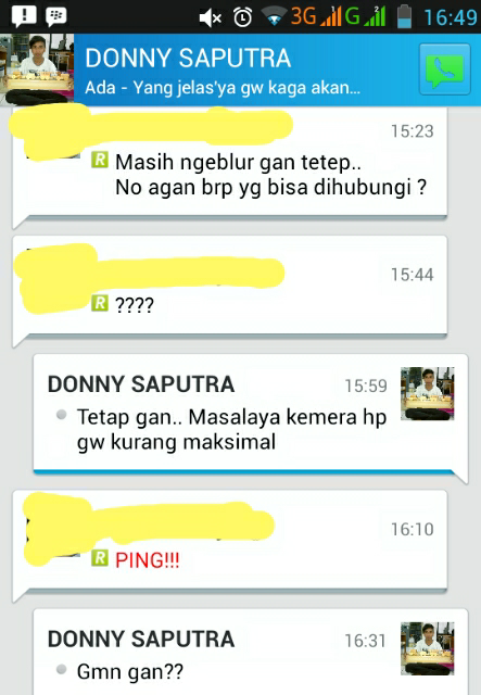 Penipuan JualBeli Camera di *LX semakin jadi ! &#91;Korban&#93;