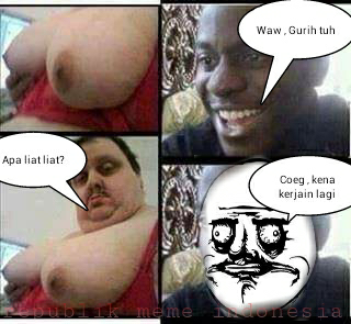 Nih gan hasil editan meme ane