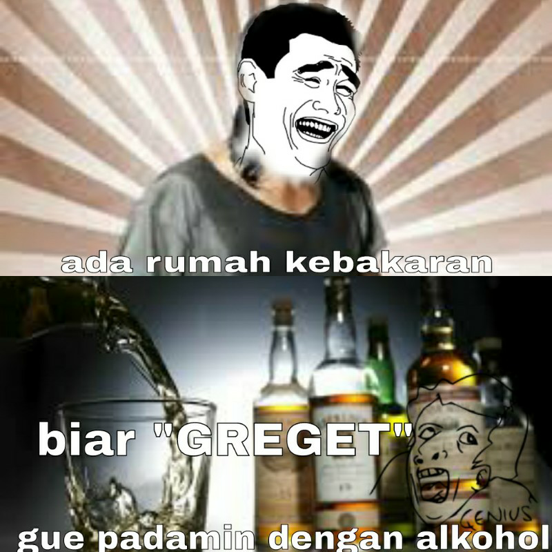 Nih gan hasil editan meme ane