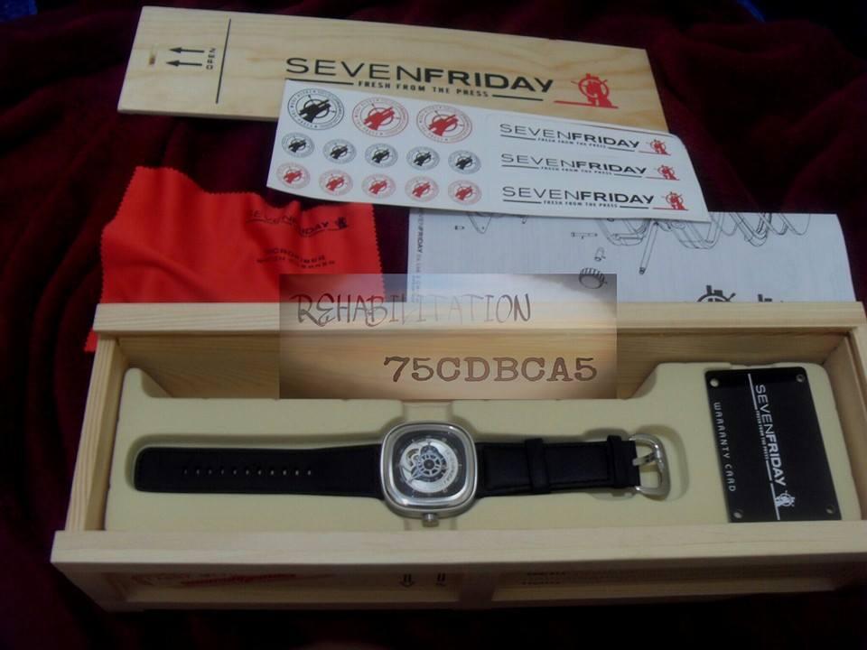 SEVENFRIDAY P3 big block ULTIMATE SWISS 1:1.. seller terpercaya dan banyak testi.