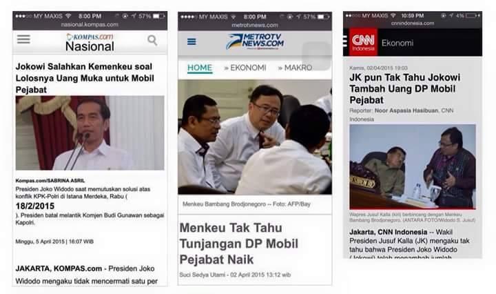 &#91;Ora Ngerti Opo-Opo&#93; JK Pun Tak Tahu Jokowi Keluarkan Perpres DP Mobil Pejabat