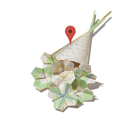 Kumpulan Karya Origami Keren Yang Dibuat Dari Google Map