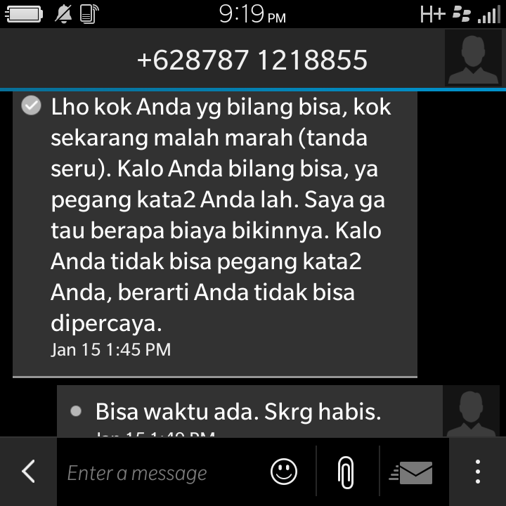 Testimoni membeli kacamata dari sdri. Merry yulia