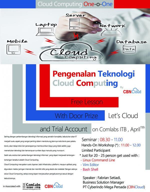 Seminar & Workshop Cloud Computing (Bandung) GRATIS