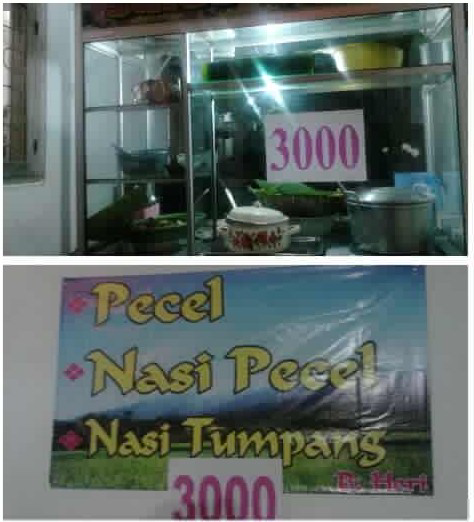 murah bingiiiittt. cuma Rp 3000 dh dapet nasi pecel,lengkap dg lauknya!!!