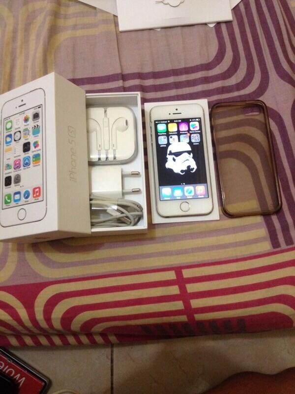 Jual Iphone 5s Gold 32gb EXgaransi IBOX FU fullset  KASKUS