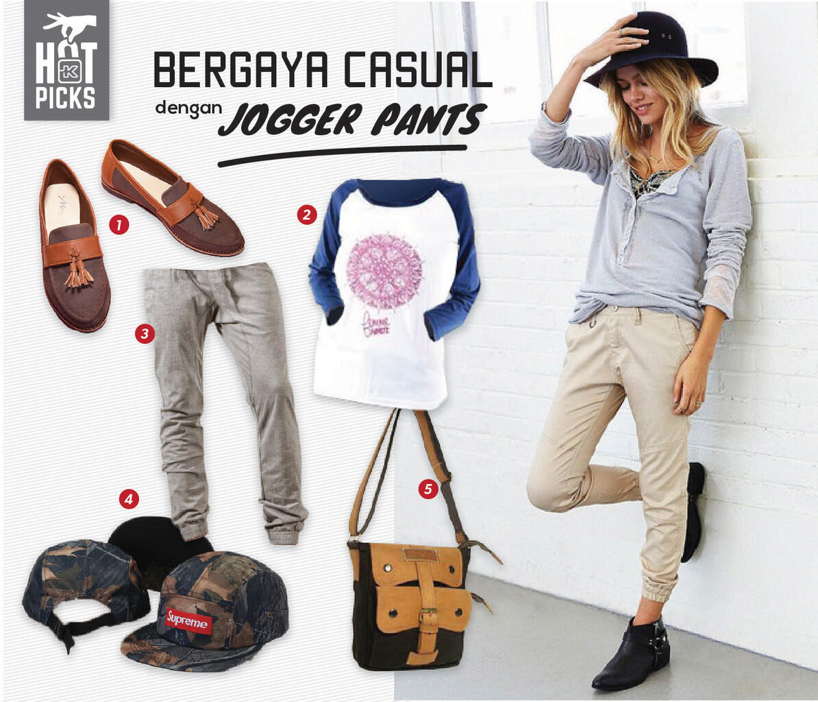 Hot Picks: Bergaya Casual Dengan Joger Pants