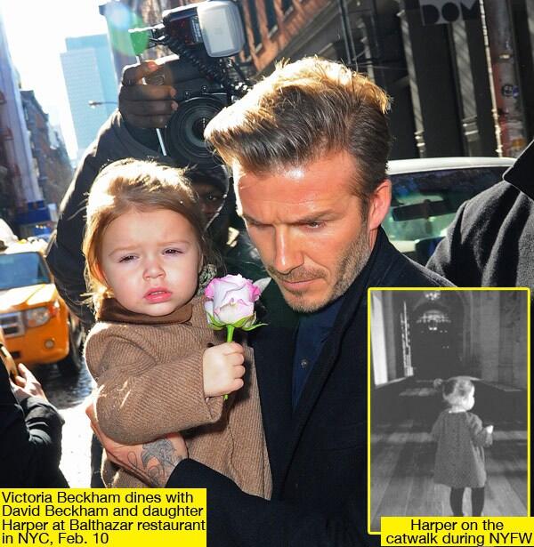 Kasih sayang David Beckham kepada anaknya...Good Father tulus