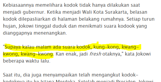 Quote Khas Pak Presiden Jokowi - Sang Cahaya Asia - 