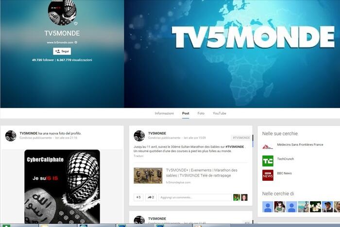 ISIS hack jaringan Televisi terbesar Prancis, TV5 Monde