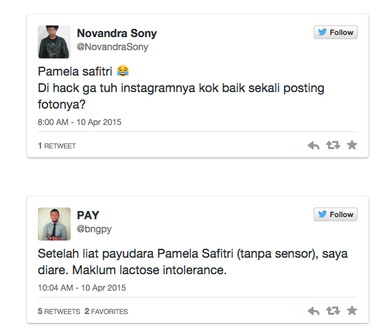 &#91;Berita Bukan Politik&#93; Foto Vulgar Personil Duo Serigala Hebohkan Linimasa