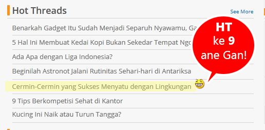 Cermin, Yang Sukses Berkamuflase Dengan Lingkungan