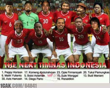 jika pelawak indonesia bermain di timnas