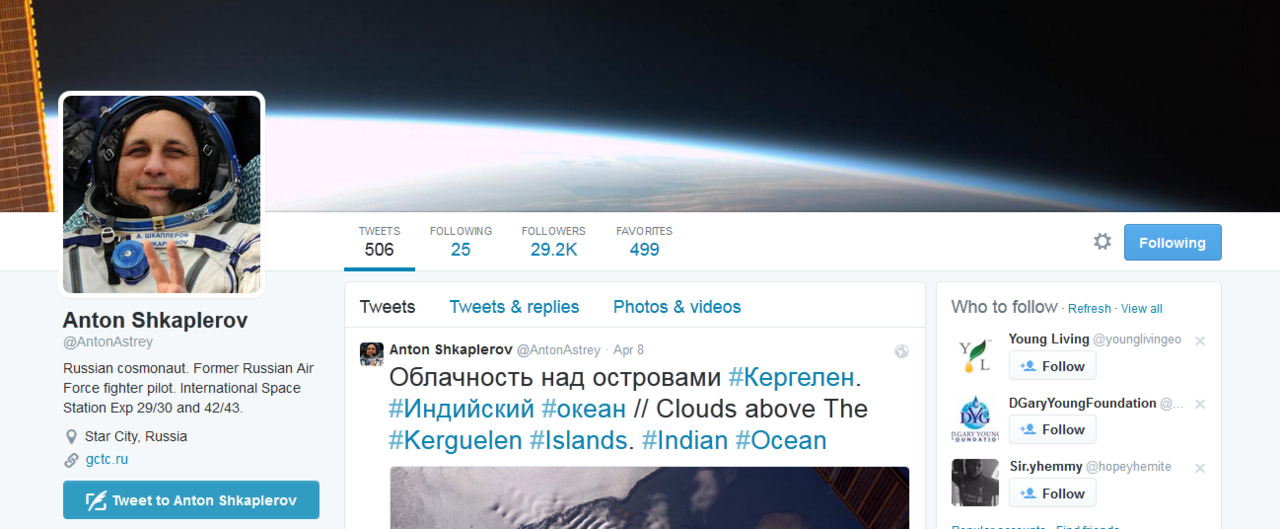 Foto-foto Astronot rusia yang menggemparkan dunia