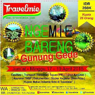 Pendakian Gunung Gede