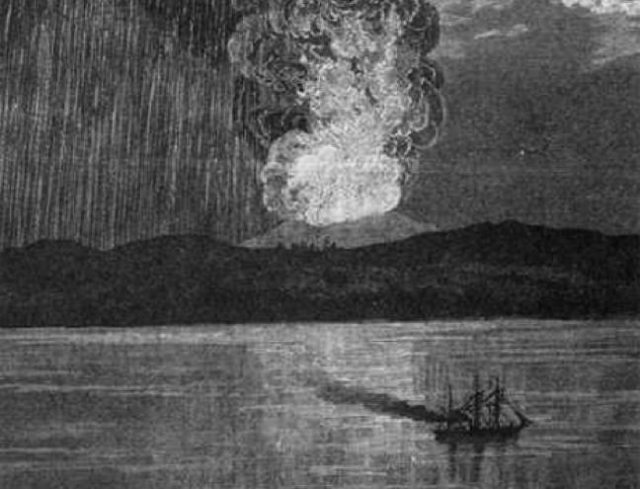 Seberapa dahsyat letusan gunung tambora tahun 1815