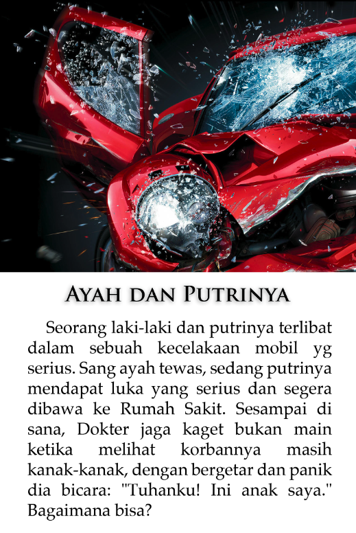 AYAH dan PUTRINYA TERLIBAT KECELAKAAN, GAN! (ANEH!!)