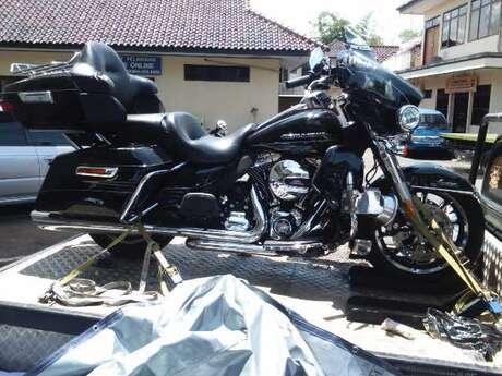 Akhirnya jatuh korban, Harley Tabrak Motor Bebek di Tasikmalaya, 1 Orang Tewas