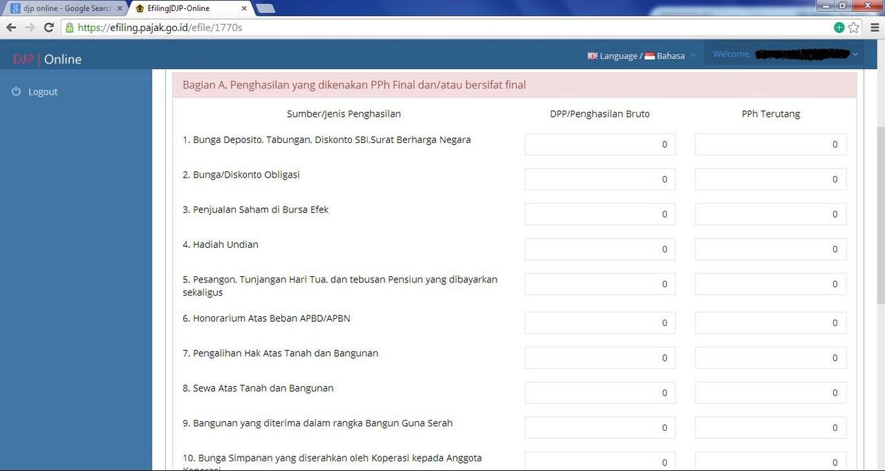 TERNYATA SEMUDAH INI LAPOR PAJAK PENGHASILAN ONLINE GAN..