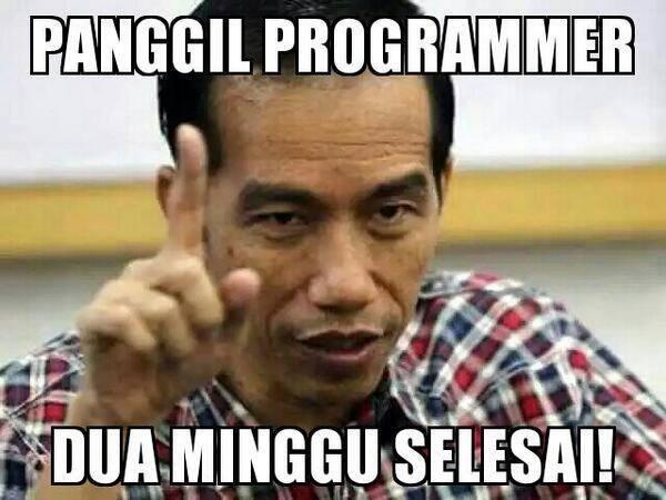 Mati Ketawa ala petugas partai :D