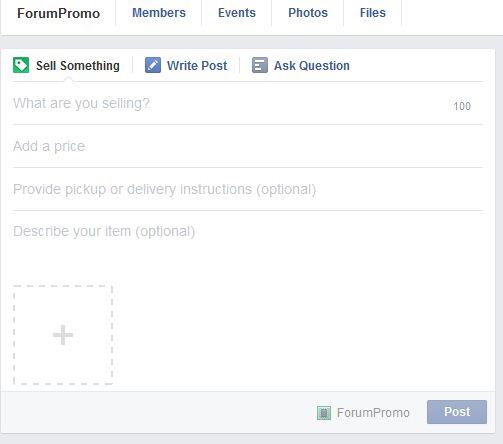 &#91;tandingan FJB kaskus nie&#93; Fitur baru FB untuk group dengan menu &quot;Selling SOmething&quot; 