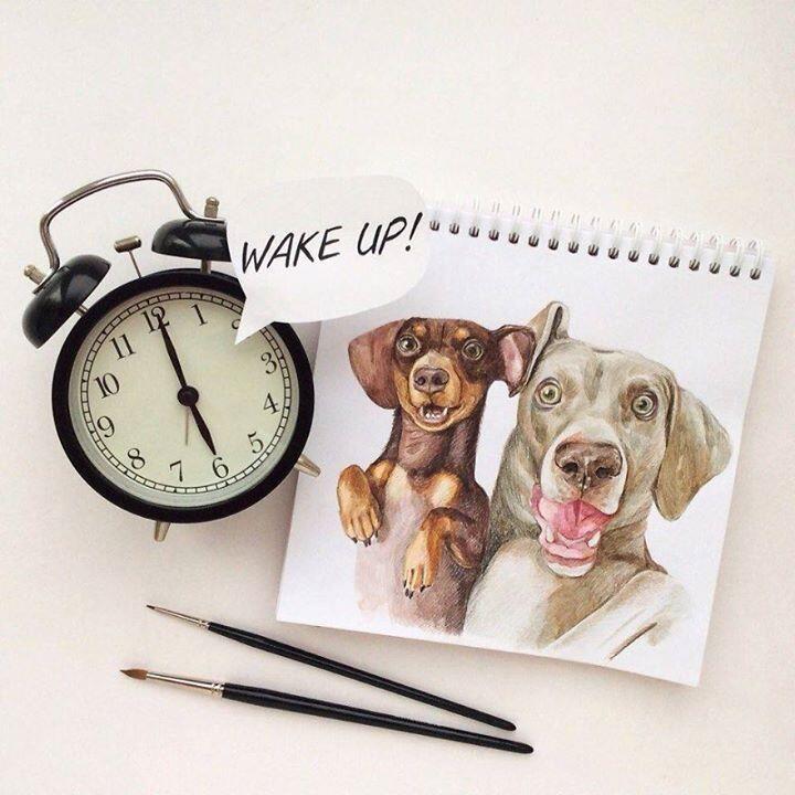 Lucunya Ilustrasi Anjing-Anjing Buatan Valerie Susik Ini