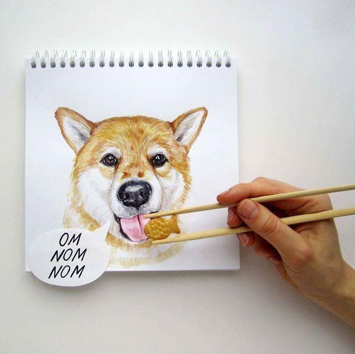 Lucunya Ilustrasi Anjing-Anjing Buatan Valerie Susik Ini