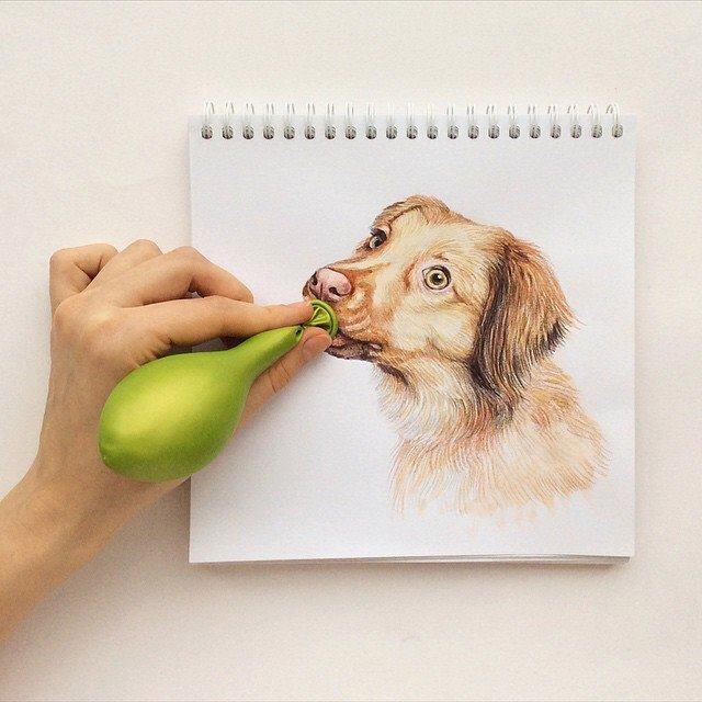 Lucunya Ilustrasi Anjing-Anjing Buatan Valerie Susik Ini