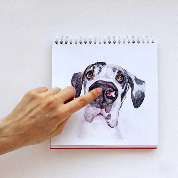Lucunya Ilustrasi Anjing-Anjing Buatan Valerie Susik Ini