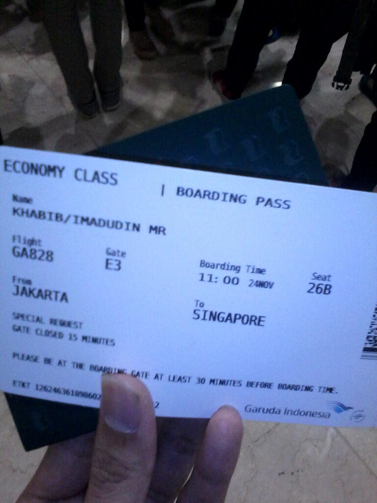 Tips persiapan Liburan ke luar negeri ( Singapura) pertama kali