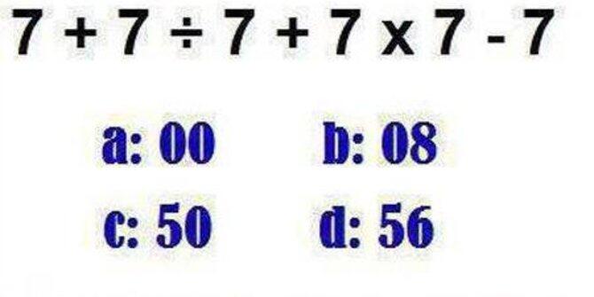 Netizen Punya Jawaban Berbeda Terkait Satu Soal Matematika Ini