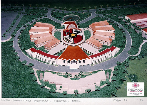 Kemegahan gedung Garuda ini tinggal kenangan, kini rata dengan tanah